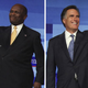 Herman Cain and Mitt Romney (The Daily Caller/Associated Press)